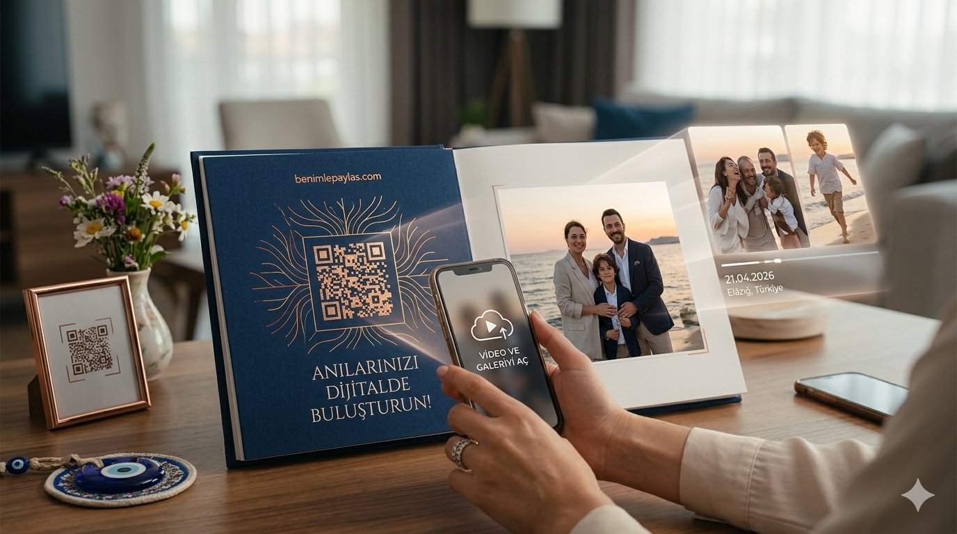 QR Kodlu Fotoğraf Oluşturma | Anılarınızı Dijitalle Buluşturun
